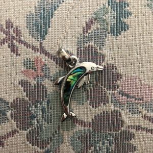 Dolphin Enameled Charm